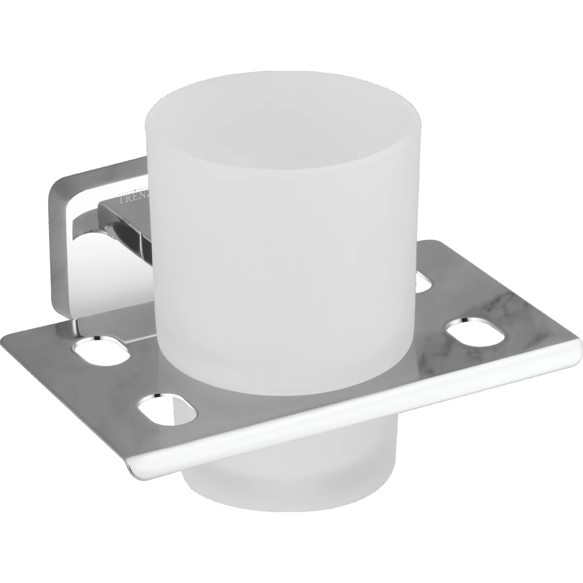 Frosted Glass Tumbler Holder