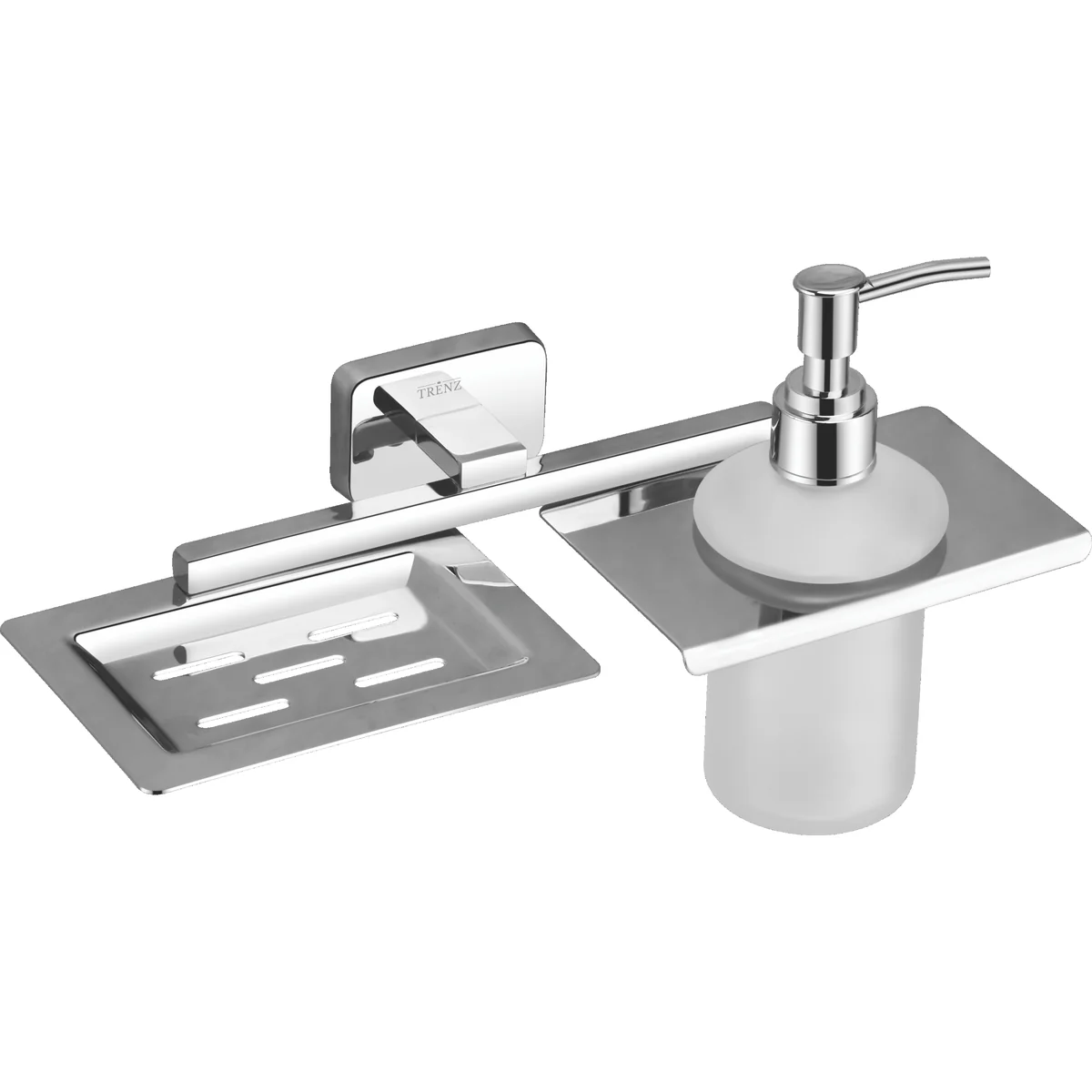 Soap dish with Dispenser