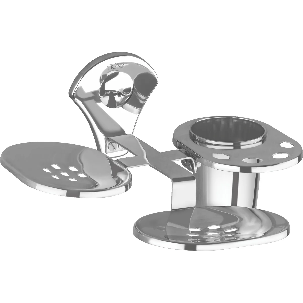 Double Soap Dish with Tumbler