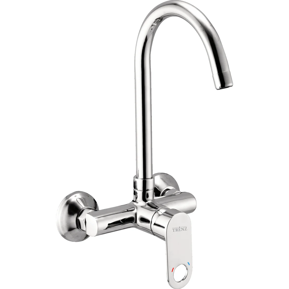 Single Lever Sink Mixer with Swivel Spout Chrome