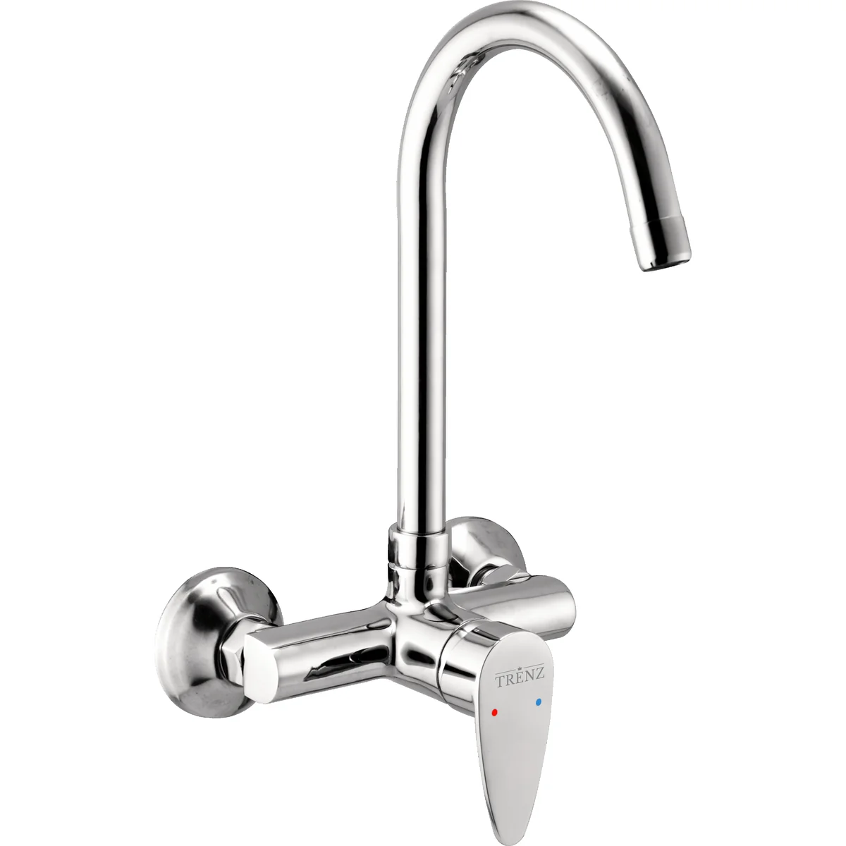 Single Lever Sink Mixer with Swivel Spout Chrome