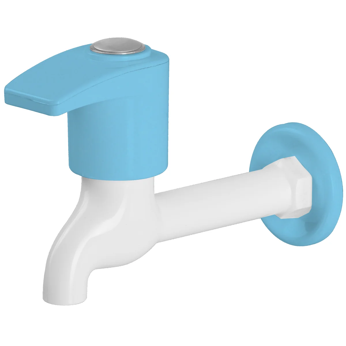 Bib Cock Long Body with Flange