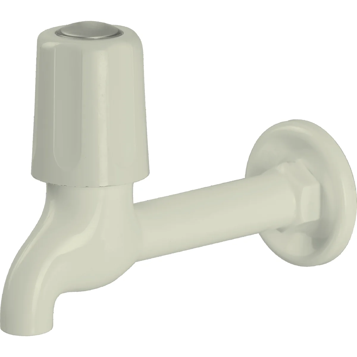 Bib Cock Long Body with Flange