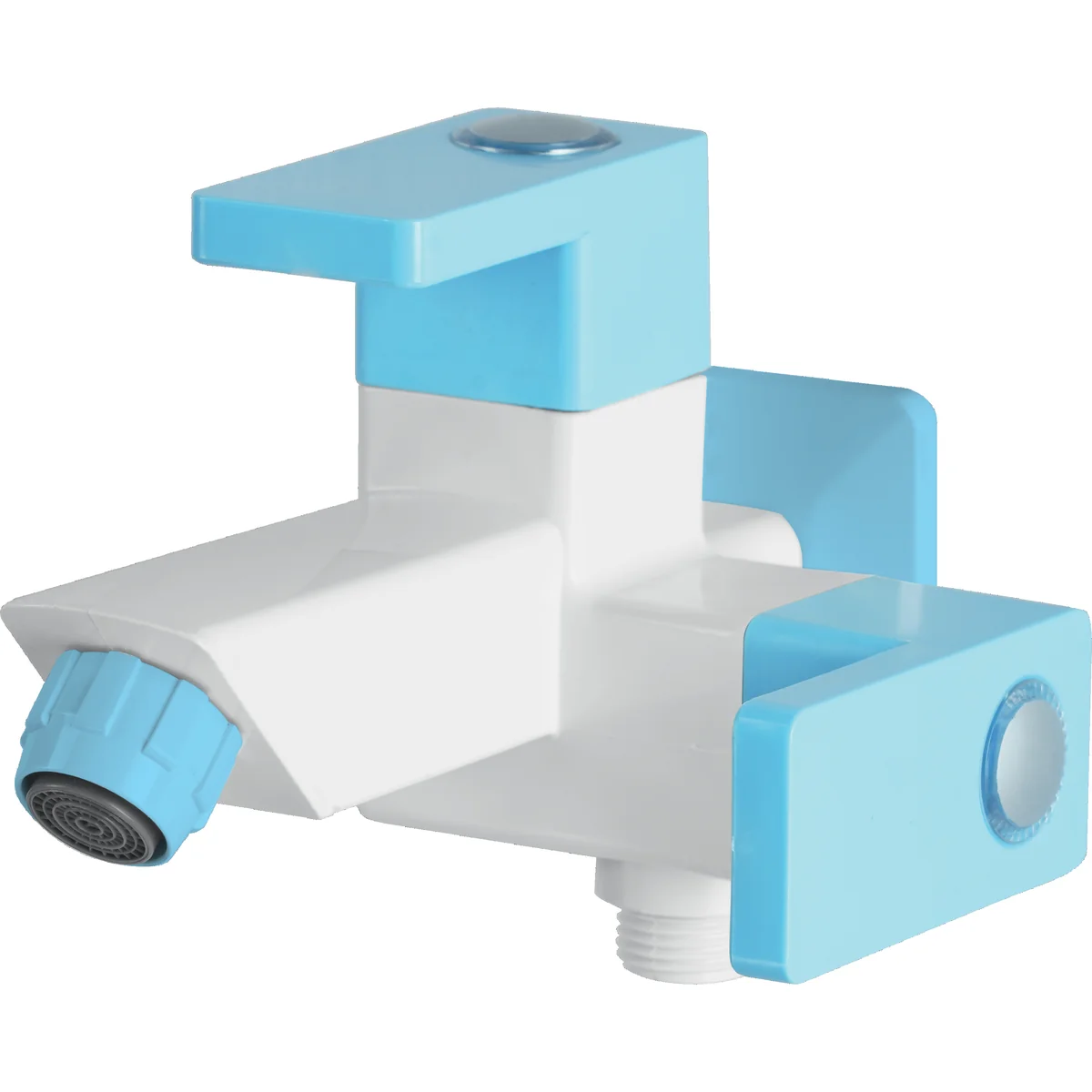 2 in 1 Bib Cock with Flange