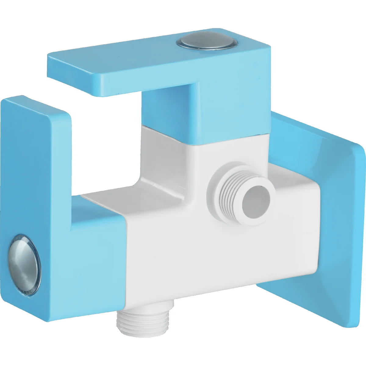 2 Way Angle Cock with Flange