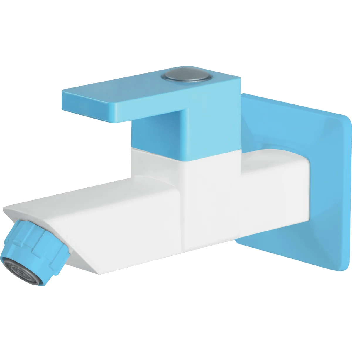 Bib Cock Long Body with Flange
