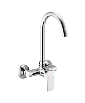 Single Lever Sink Mixer with Swivel Spout