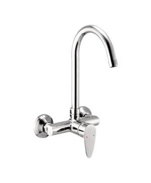 Single Lever Sink Mixer with Swivel Spout