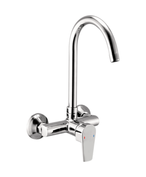 Single Lever Sink Mixer with Swivel Spout